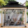 PIPRE 2.5 x 4.2 m Clear PVC Tarp with Eyelets view 4