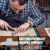 Coin Purse Template – Acrylic Handbag Pattern | Short Wallets view 2