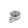 MJINA 2-Pack KFL002 15 mm Mounted Cast Housing Self-Aligning Pillow Block Bearing view 2