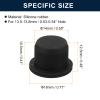 QUARKZMAN 16 Black Rubber Plugs, 14 mm, for 13.5–13.8 mm / 0.53–0.54 in Holes view 3