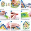 Generic Owl Diamond Painting Window Hanging, 5D Double-Sided Crystal Pendant Craft Kit view 2