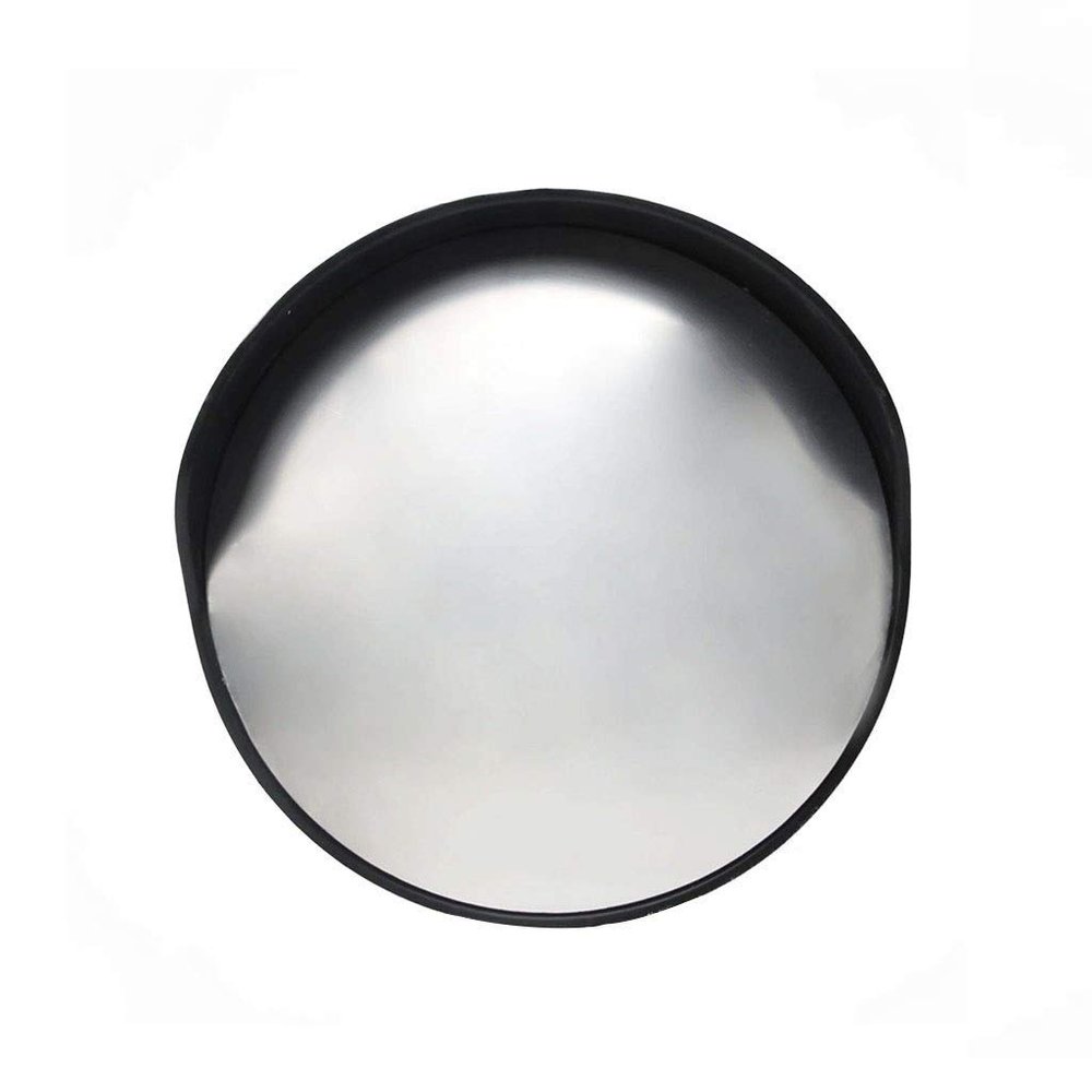 YXZYFPP Blind-Spot Convex Traffic Mirror, Black, 45 cm