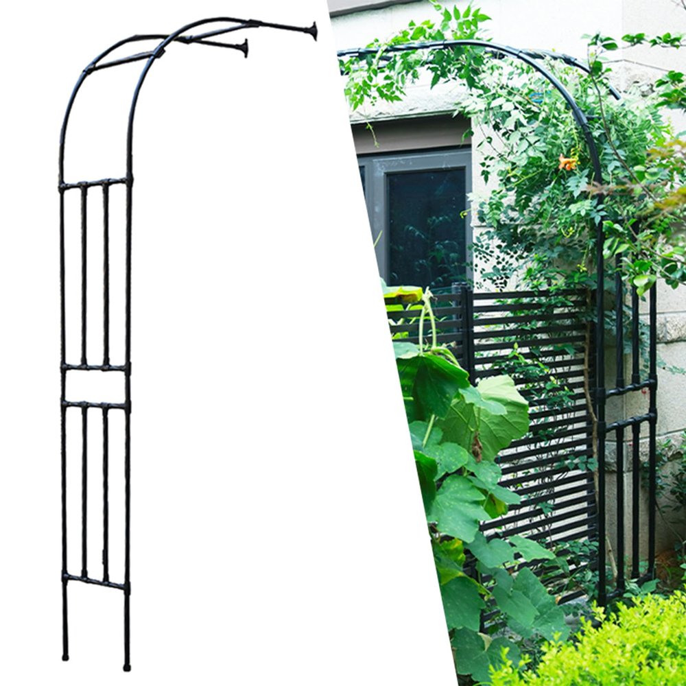 Metal Garden Arch Trellis for Climbing Plants and Roses