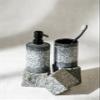 WENKO Anfo Bathroom Accessory Set, Gray, 3-Piece view 3
