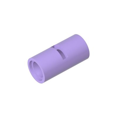 TYCOLE Gobricks GDS-887 Round Pin Connector 2L with Slot, Compatible with 62462/29219, 900 Pieces, Lavender 325 (063)