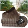Brown Multi-Purpose Shade Net, Lightweight Breathable Sun Shade for Gardens and Greenhouses view 1