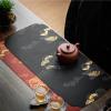 Black Tea Ceremony Mat view 2