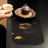 Black Tea Ceremony Mat view 3