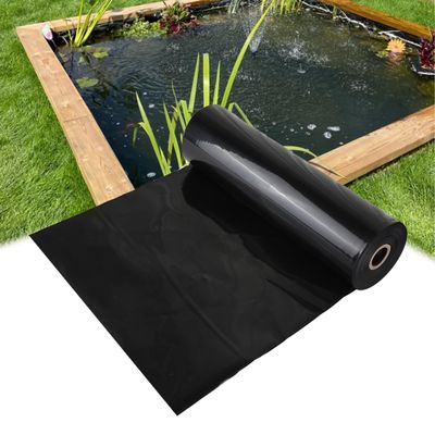 Flexible HDPE Pond Liner, Waterproof Garden Pond Membrane, 6 x 6 m
