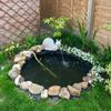 Flexible HDPE Pond Liner, Waterproof Garden Pond Membrane, 6 x 6 m view 2