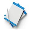 Premium Personalized A4 Notepad, 25 Pages – Edgy Filling view 1