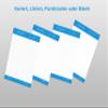 Premium Personalized A4 Notepad, 25 Pages – Edgy Filling view 4