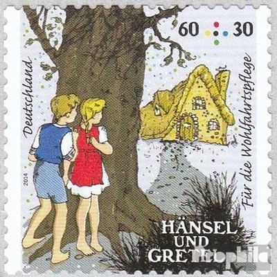 Prophila Collection Germany 3061 Complete Issue, Cancelled, 2014 Hansel and Gretel Stamps