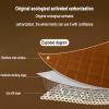 Foldable Rattan Bamboo Cooling Mattress Pad with Pillowcases view 4