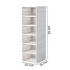 PAIDE P Foldable Shoe Organizer, 6 Compartments view 2
