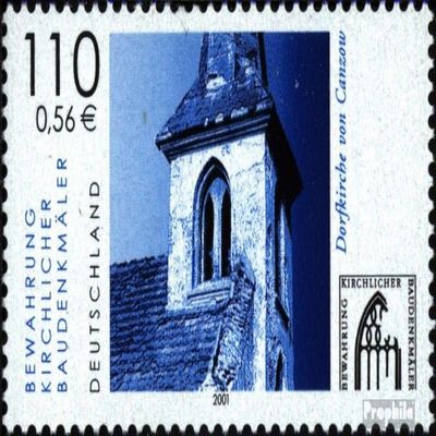 Prophila Collection Germany 2199 (Complete Issue) FDC First-Day Cover, 2001 Architectural Monuments