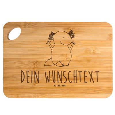 Mr. & Mrs. Panda Engraved Breakfast Board Axolotl Hooray