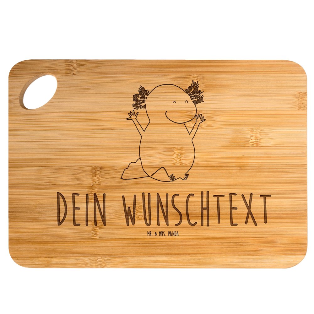 Mr. & Mrs. Panda Engraved Breakfast Board Axolotl Hooray
