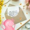 Mr. & Mrs. Panda Folded Greeting Card for Bonus Daughter view 4