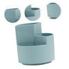 NUOBESTY 3-Compartment Rotating Pen Holder for Cosmetics and Office Supplies view 4