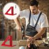 3D Metal Triangle Square Measuring Tool for Woodworking and Engineering view 3