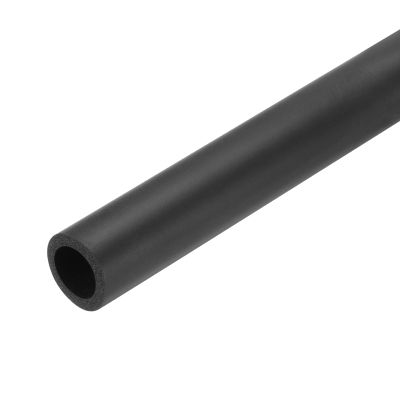 QUARKZMAN 61 cm Pipe Insulation Foam, 18 mm Diameter, 6 mm Wall Thickness, Black