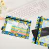 Wudan Summer Meadow Blue Floral 3-Ring Binder Pencil Pouches, 2-Pack view 4