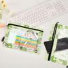 Wudan Frogs and Dragonflies 3-Ring Binder Pencil Pouches, 2-Pack, Clear view 4