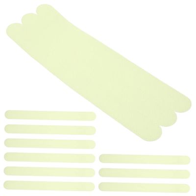 Self-Adhesive Stair Strips, 48-Pack, Fluorescent, Nonslip