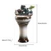 Indoor Floor Water Fountain, Freestanding Chinese-Style Fountain with Crystal Ball and Pump for Office, Bedroom, Living Room, and Balcony Decor view 2