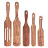 Spurtle Wooden Teak Utensil Set, 5-Piece view 1