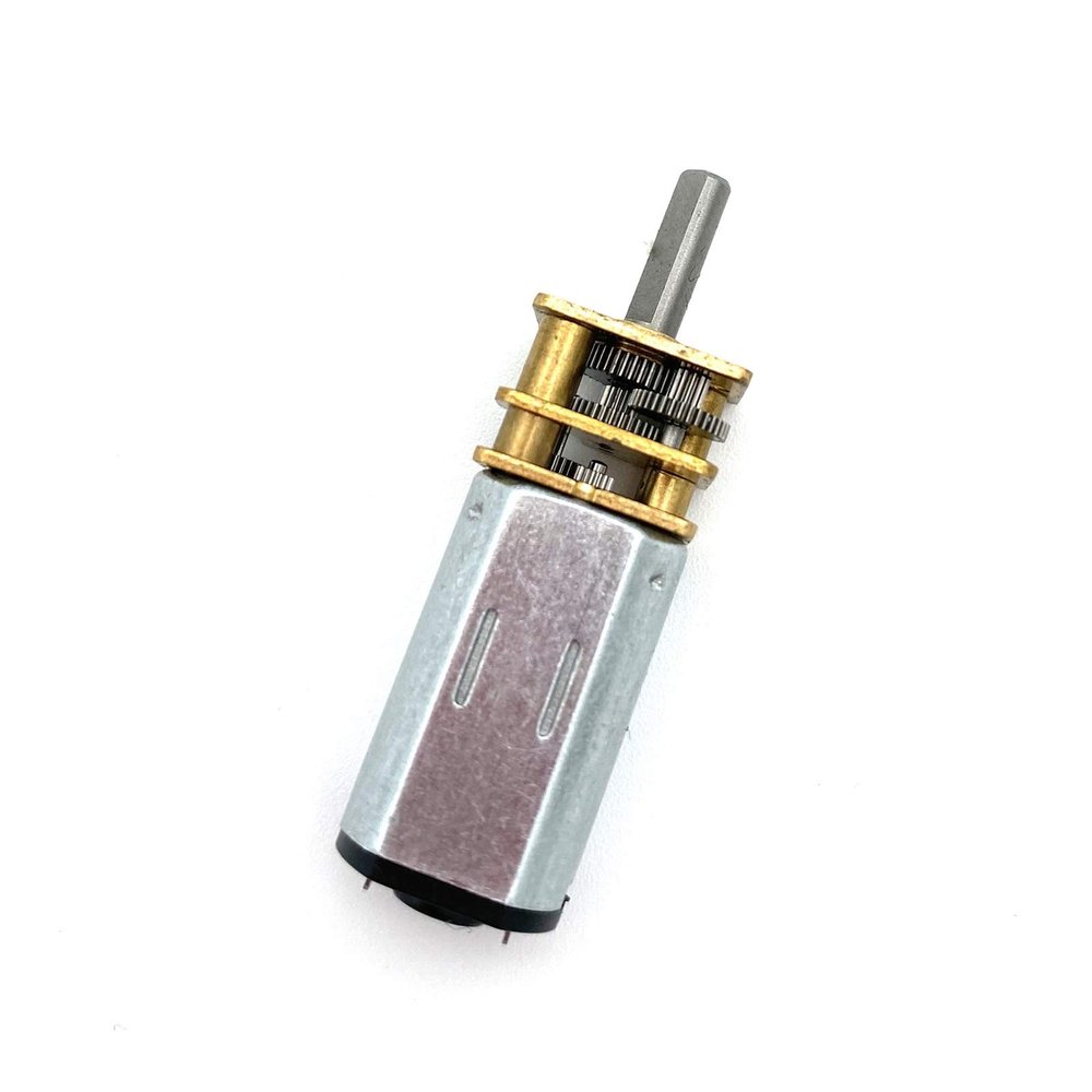 DC DIY Electronic Starter N30 with Micro Reduction Gearbox, 3V/6V/12V, 25–4000 RPM