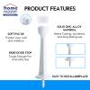 HOME MASTER HARDWARE Door Stops, 7.6 cm, White, 12-Pack view 4