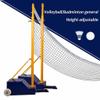 Weather-Resistant Steel Volleyball/Badminton Posts for Adults and Teens, Outdoor Sports Equipment view 3