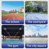 Weather-Resistant Steel Volleyball/Badminton Posts for Adults and Teens, Outdoor Sports Equipment view 4