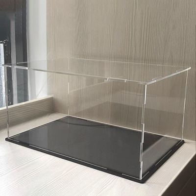Clear Acrylic Display Case for Action Figures and Collectibles, 10–70 cm, Custom Size