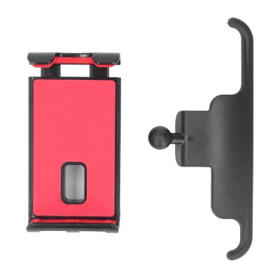 NDNCZDHC Phone Holder, 360° Rotatable, Sturdy, for Model 3/Y, Red