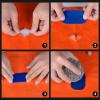 GSJNHY Tarp Repair Tape, Tent Repair Tape, Waterproof Leather, Self-Adhesive Fabric Tape, Red view 4