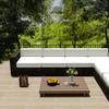 YURRO Outdoor Bench Cushion Cover, Waterproof, White, 50 x 45 x 10 cm view 1