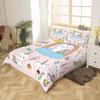 Rainbow Unicorn & Cat Duvet Cover Set 200 x 200 cm view 4