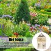 Natural Wood Mason Bee House, Sturdy and Elegant view 3