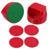 100 mm Table Hockey Pucks, 1 Set, ABS Replacement Parts view 1