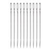 QUARKZMAN 10-Piece 4-Inch Upholstery Needles, Stainless Steel, Large Eye view 1