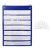 Saddgo Multi-Layer Teacher Pocket Chart Set with 10 Erasable Blank Cards view 1