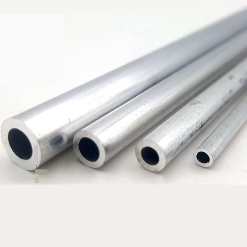 6063 Aluminum Tube, 2 mm Thick, 670 mm Outer Diameter, Round, 300 mm Long