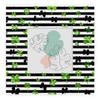 Mintoprints Clover Irish Shamrocks Square Wood Picture Frame for St. Patrick’s Day view 2