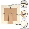 Mintoprints Clover Irish Shamrocks Square Wood Picture Frame for St. Patrick’s Day view 4