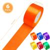 60 m Colorful Satin Ribbon Set, 50 mm Wide, Rainbow Gift Ribbon view 2