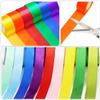 60 m Colorful Satin Ribbon Set, 50 mm Wide, Rainbow Gift Ribbon view 3