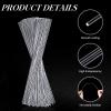 Vicenpal 120-Piece Clear Acrylic Rods, 20.3 cm Long, 2 mm Diameter, Round Acrylic Dowels for DIY, Crafts, Parties, Decoration, and Gardening view 3